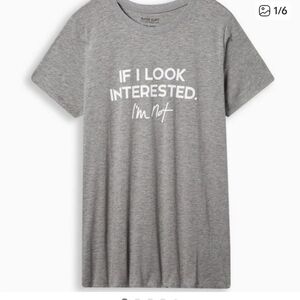 Torrid Gray Graphic Tee